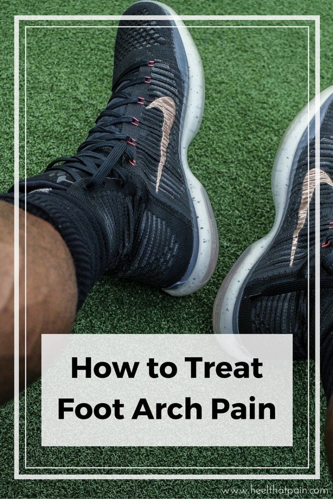 How is foot pain treated?