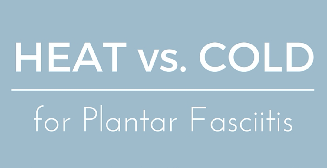 Cold Therapy for Plantar Fasciitis 