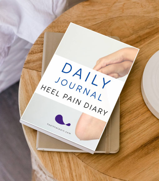 Daily journal on nightstand
