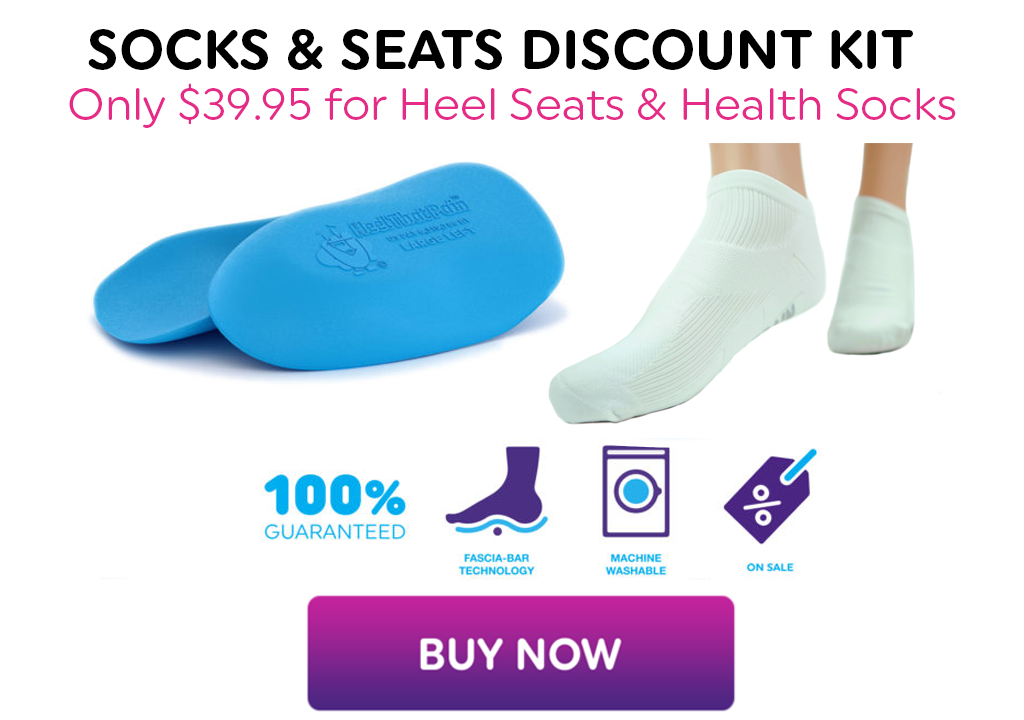 socks & seats discount only $39.95 for heel seats and socks